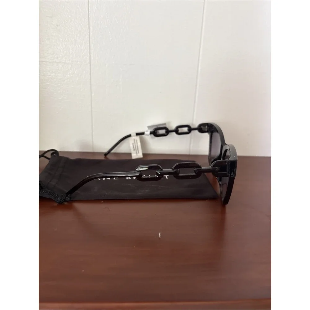 Lane Bryant Black Oversized Sunglasses NWT